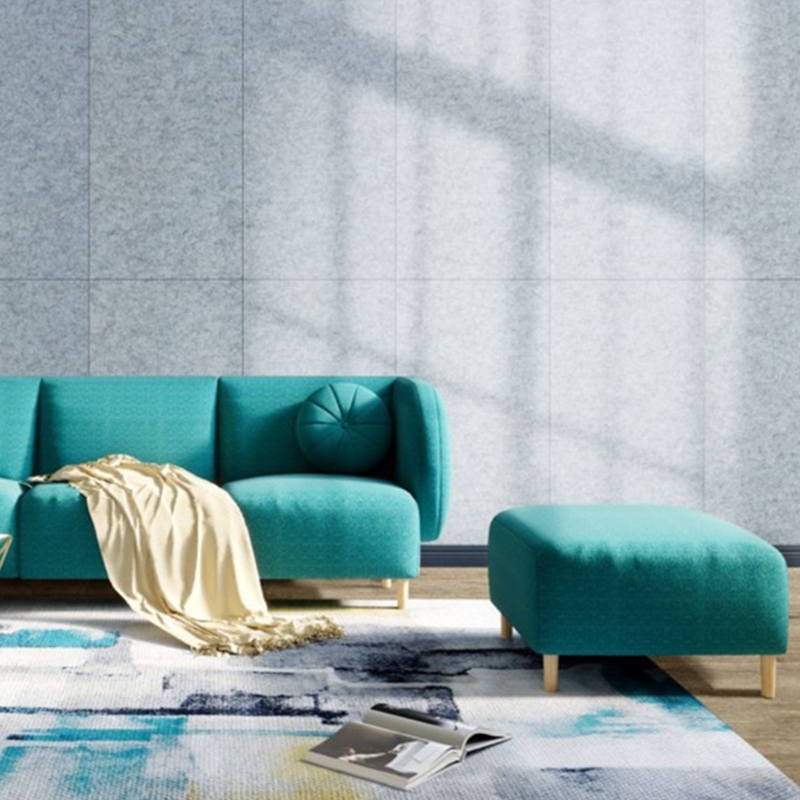 Panou de absorbție a sunetului din fibră de poliester canelată personalizabil