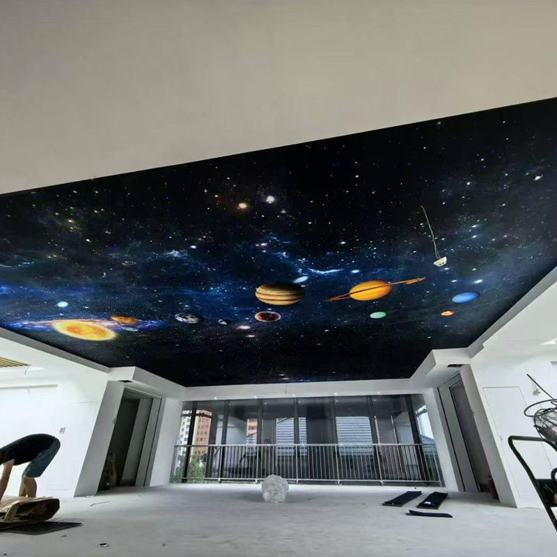 Plafoniera modernă Star Top pentru cameră audio-vizuală KTV Fibră optică Sky Star Lumină decorativă proiector directă Plafoniera modernă Star Top pentru cameră audio-vizuală KTV Fibră optică Sky Star Lumină decorativă proiector directă