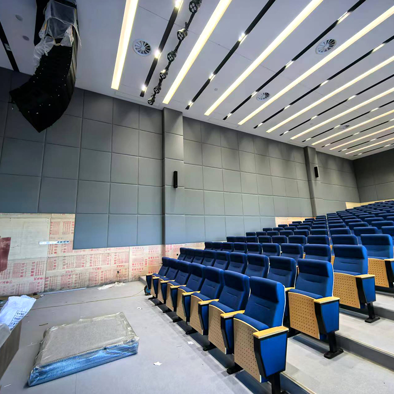 Panouri acustice îmbrăcate în piele cu burete eficient în protejarea oamenilor împotriva rănilor