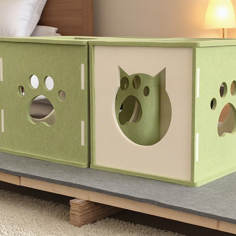 Pat modern pentru pisici, care absoarbe zgomotul și reduce zgomotul, ecologic, cu panouri acustice, ușor de instalat, suprafață rezistentă la zgârieturi pentru confortul felinelor, materiale non-toxice, design prietenos cu animalele de companie, perfect pentru medii liniștite acasă, cuib durabil pentru pisici Pat modern pentru pisici, care absoarbe zgomotul și reduce zgomotul, ecologic, cu panouri acustice, ușor de instalat, suprafață rezistentă la zgârieturi pentru confortul felinelor, materiale non-toxice, design prietenos cu animalele de companie, perfect pentru medii liniștite acasă, cuib durabil pentru pisici