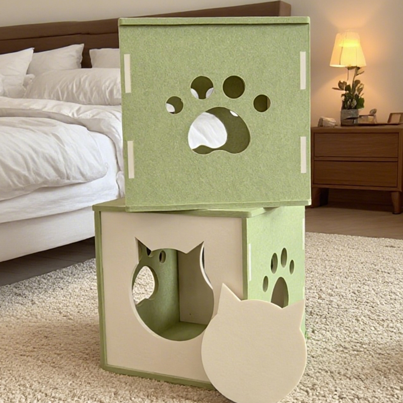 Pat modern pentru pisici, care absoarbe zgomotul și reduce zgomotul, ecologic, cu panouri acustice, ușor de instalat, suprafață rezistentă la zgârieturi pentru confortul felinelor, materiale non-toxice, design prietenos cu animalele de companie, perfect pentru medii liniștite acasă, cuib durabil pentru pisici Pat modern pentru pisici, care absoarbe zgomotul și reduce zgomotul, ecologic, cu panouri acustice, ușor de instalat, suprafață rezistentă la zgârieturi pentru confortul felinelor, materiale non-toxice, design prietenos cu animalele de companie, perfect pentru medii liniștite acasă, cuib durabil pentru pisici