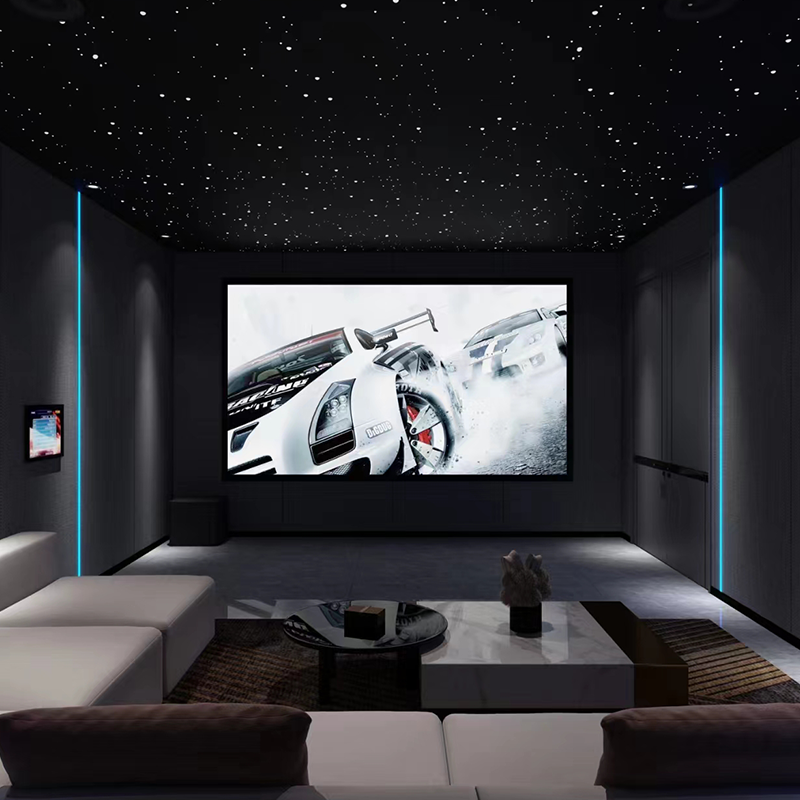 Redări 3D gratuite Home Theatre - Personalizate, izolate fonic, potrivite pentru camere de zi/săli de teatru