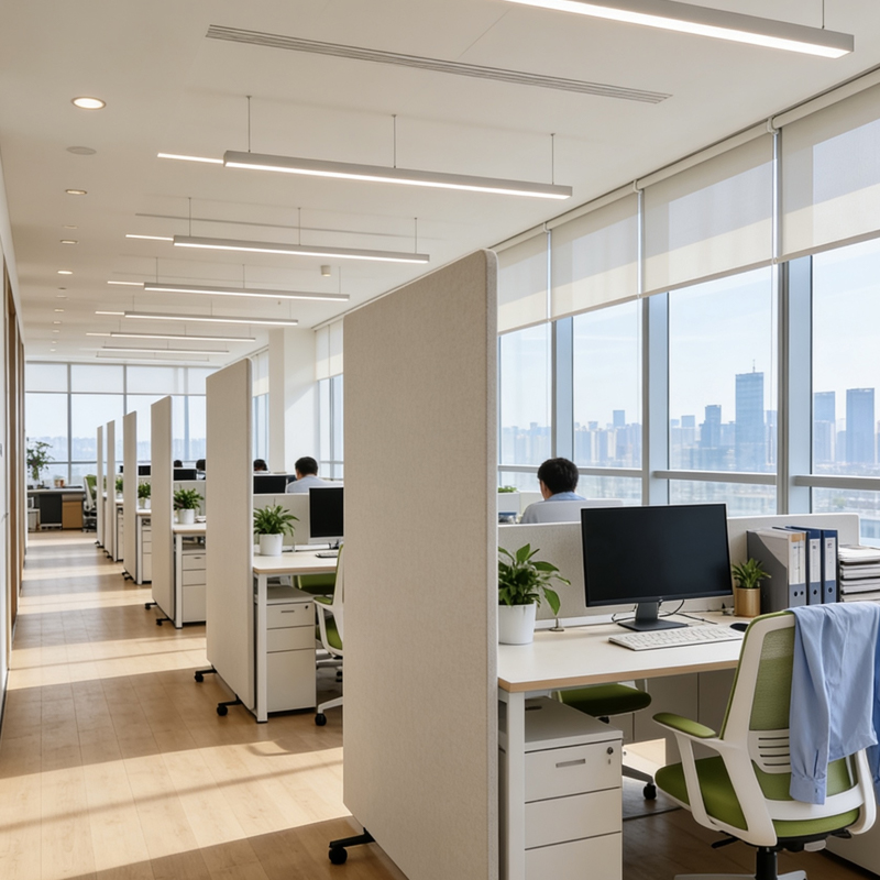 Dimensiuni personalizabile 1700×1200×28mm Ecran fonoabsorbant, separator acustic de podea